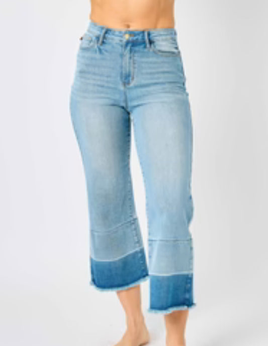 Jb 88705 HW RELEASE HEM CROP WIDE