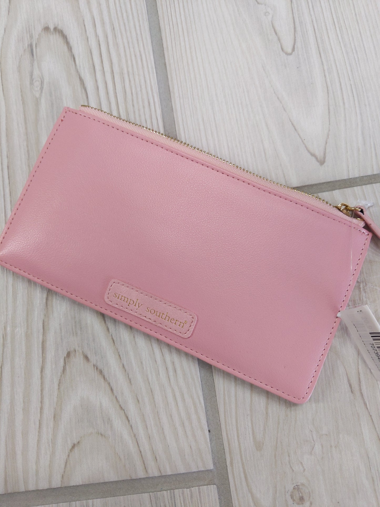 0122-ZIP CLUTCH-PINK