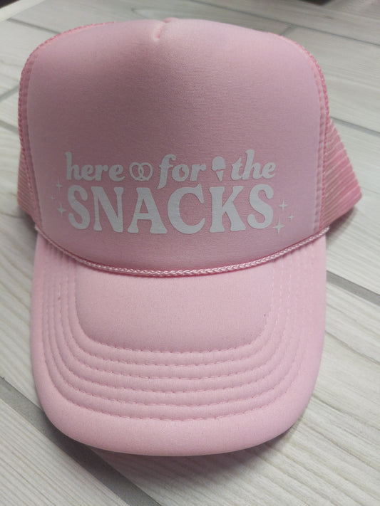 JLB-HERE FOR THE SNACKS HAT
