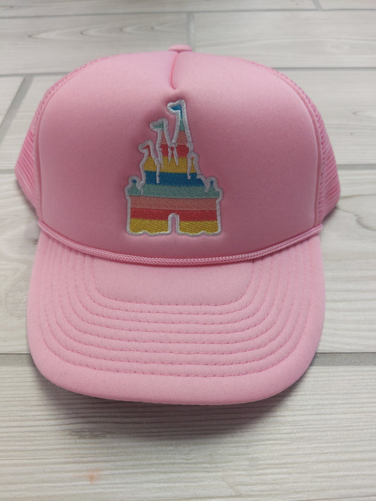 JLB-PINK CASTLE HAT