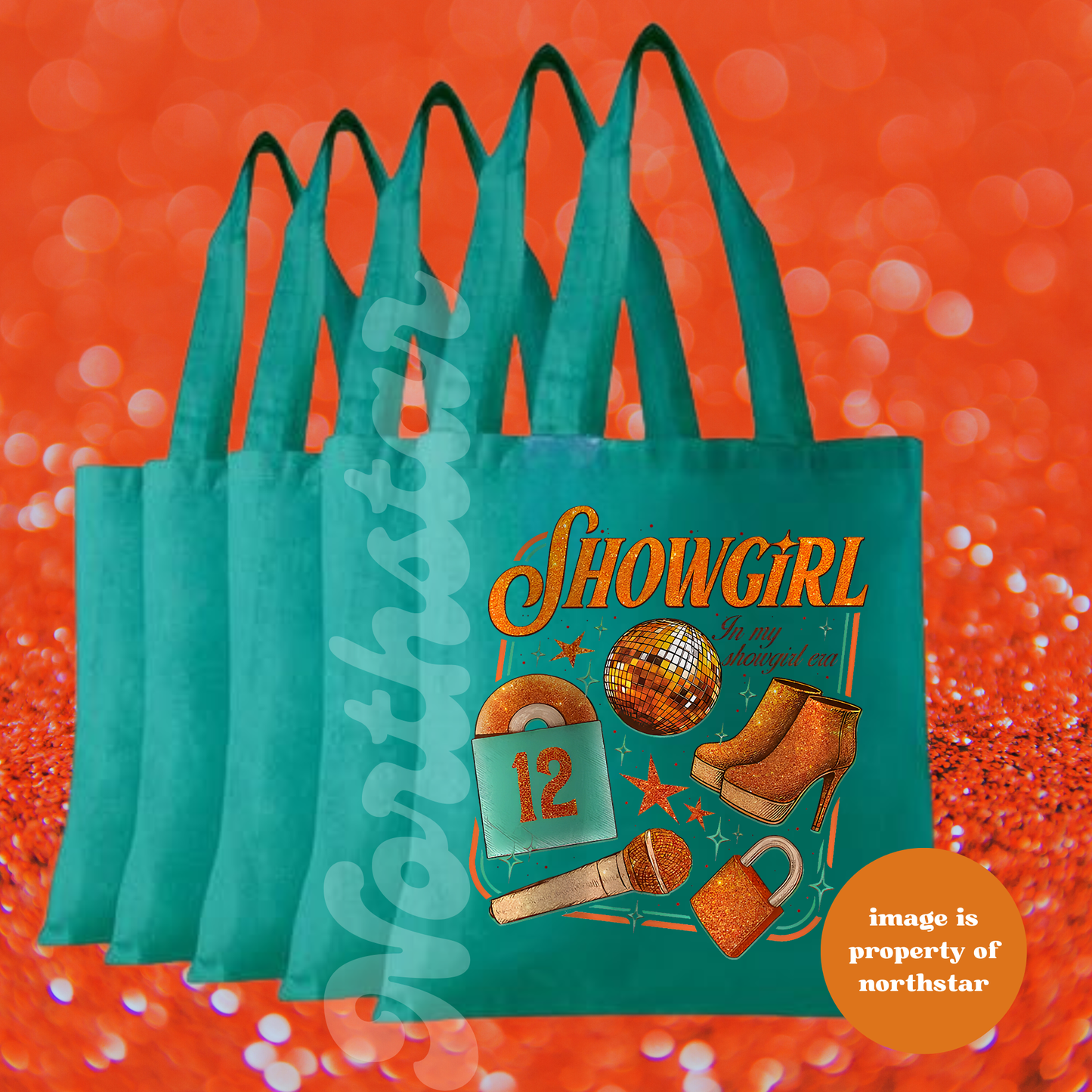 Life of a Showgirl Graphic Tote