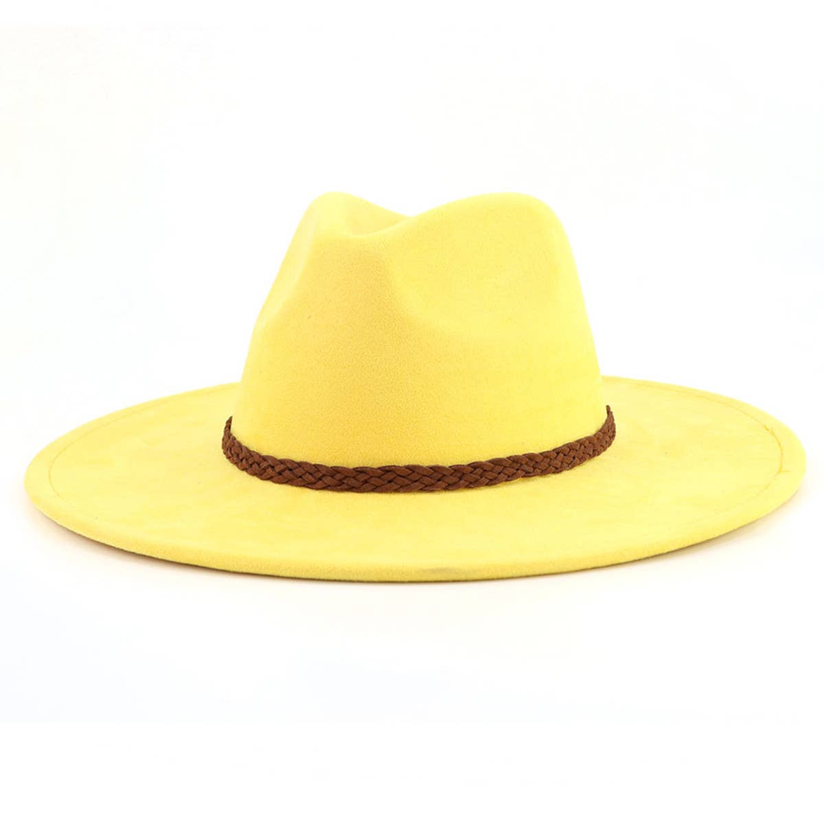 ACCITY-WOMEN AUTUMN AND WINTER WARM BELT PANAMA HAT_CWAH0681