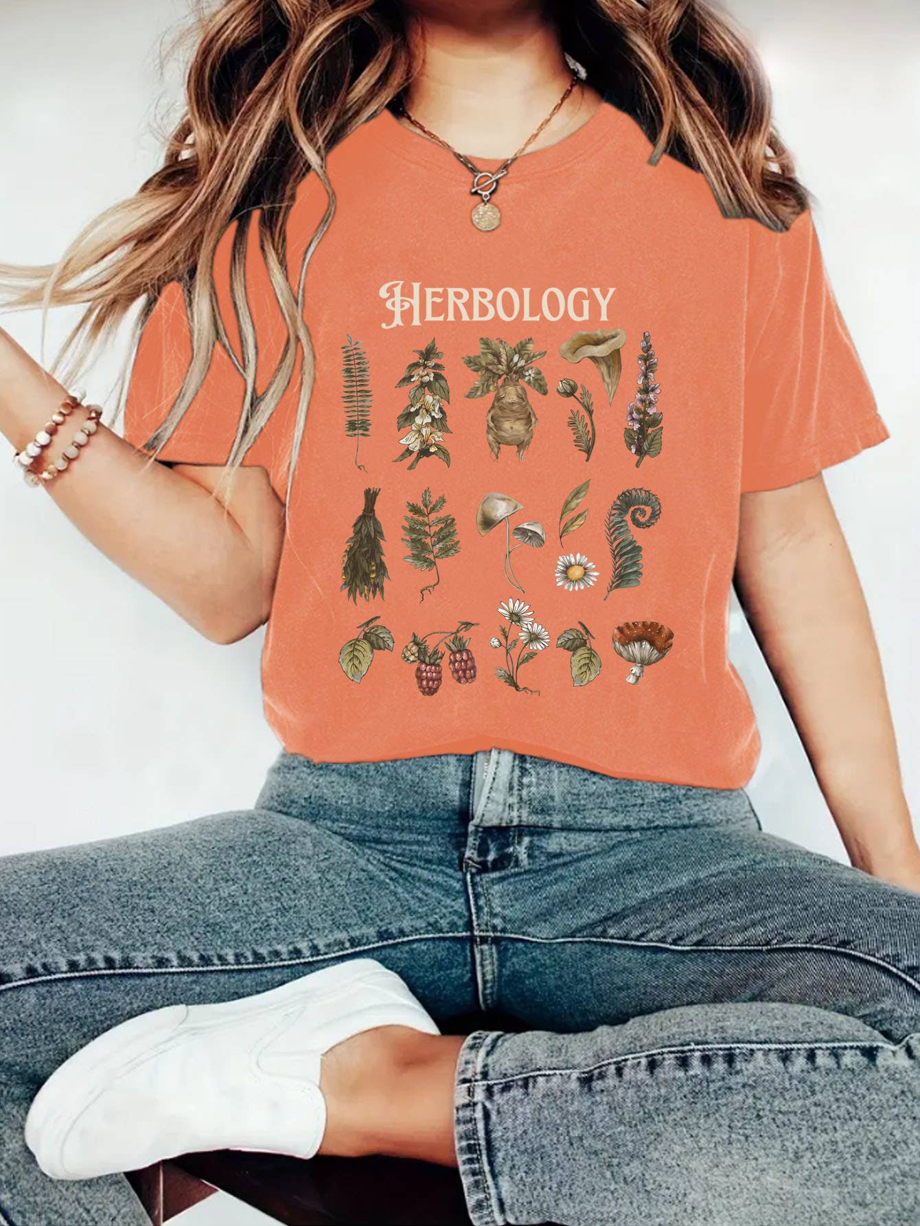 Botanical Graphic Short Sleeve Tee