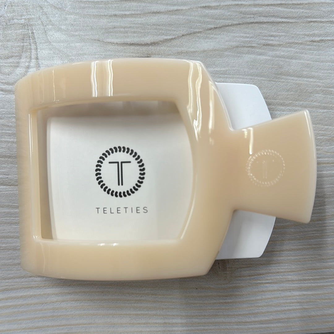 Teletie Large Flat Square Clip