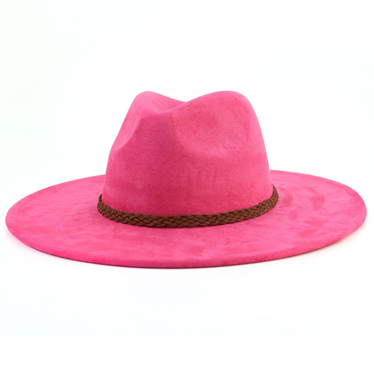 ACCITY-WOMEN AUTUMN AND WINTER WARM BELT PANAMA HAT_CWAH0681
