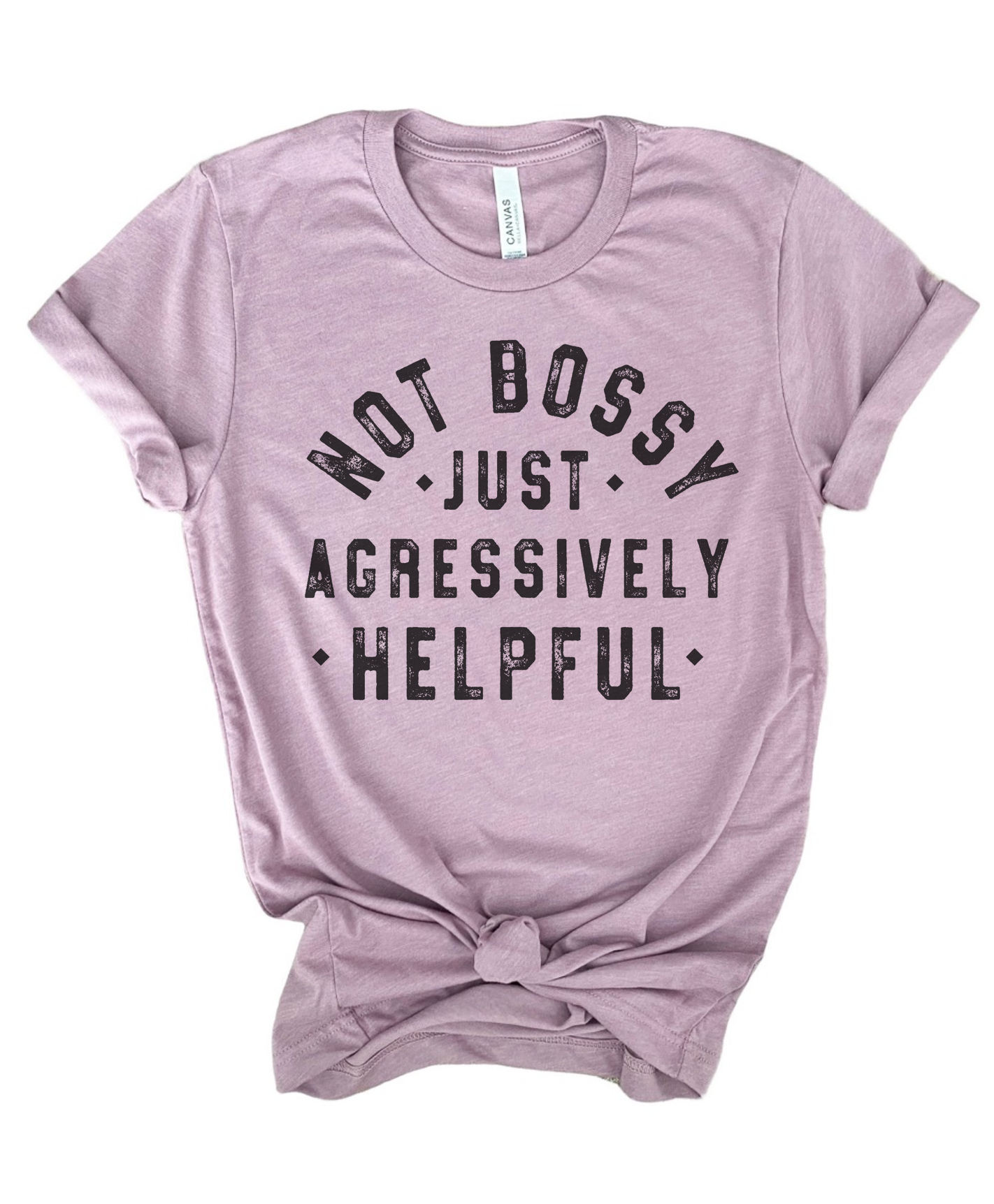 Not Bossy Sarcastic Vintage Funny Relatable Graphic Tee