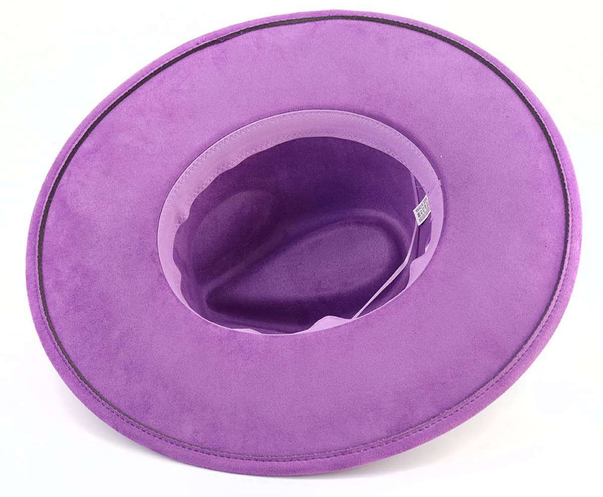 ACCITY-WOMEN AUTUMN AND WINTER WARM BELT PANAMA HAT_CWAH0681
