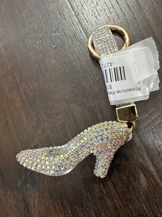 Rhinestone Keychain Cross/Shoe