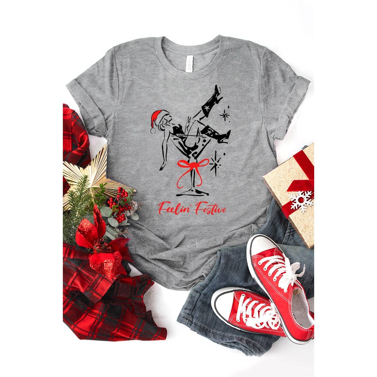 FELLIN FESTIVE MINERAL GRAPHIC TEE