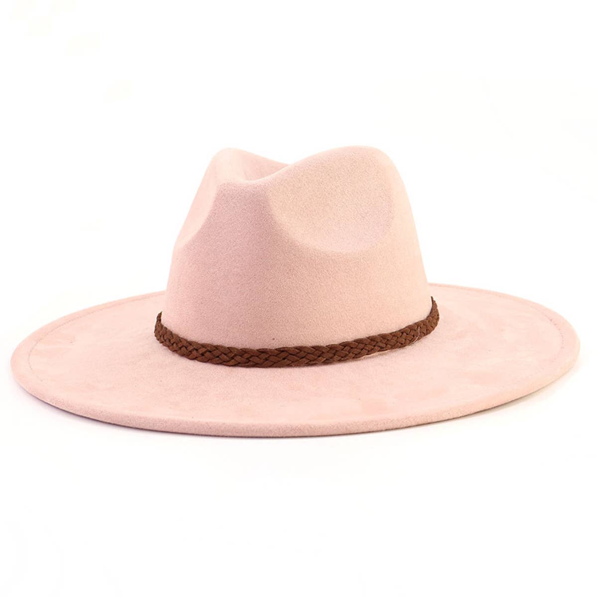 ACCITY-WOMEN AUTUMN AND WINTER WARM BELT PANAMA HAT_CWAH0681