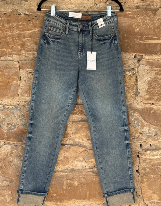 JB 88946 REG MR Vintage Wash SS Panel & Double Roll Cuff BF