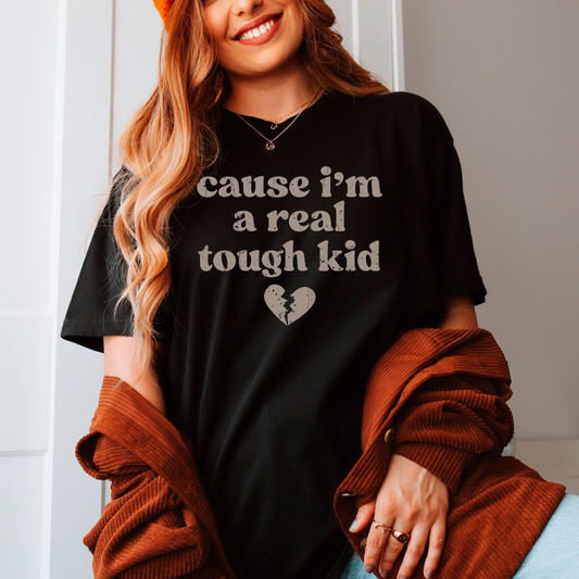 Cause I'm A Real Tough Kid Shirt, Tortured Poet Shirt