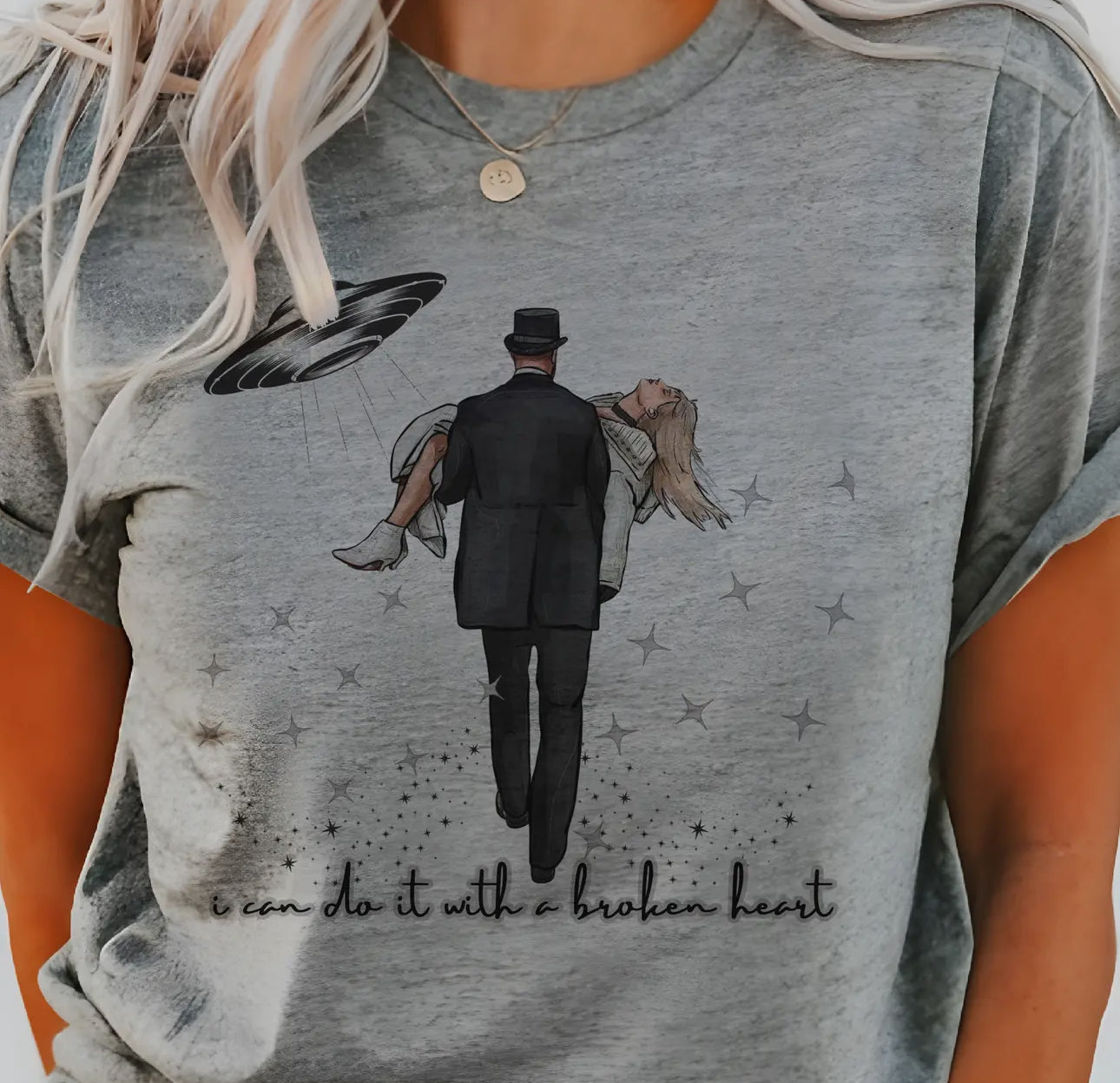 Taylor Swift Broken Heart T-Shirt Can I do It