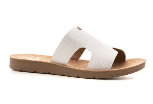 Corkys- Hold Please White Metallic