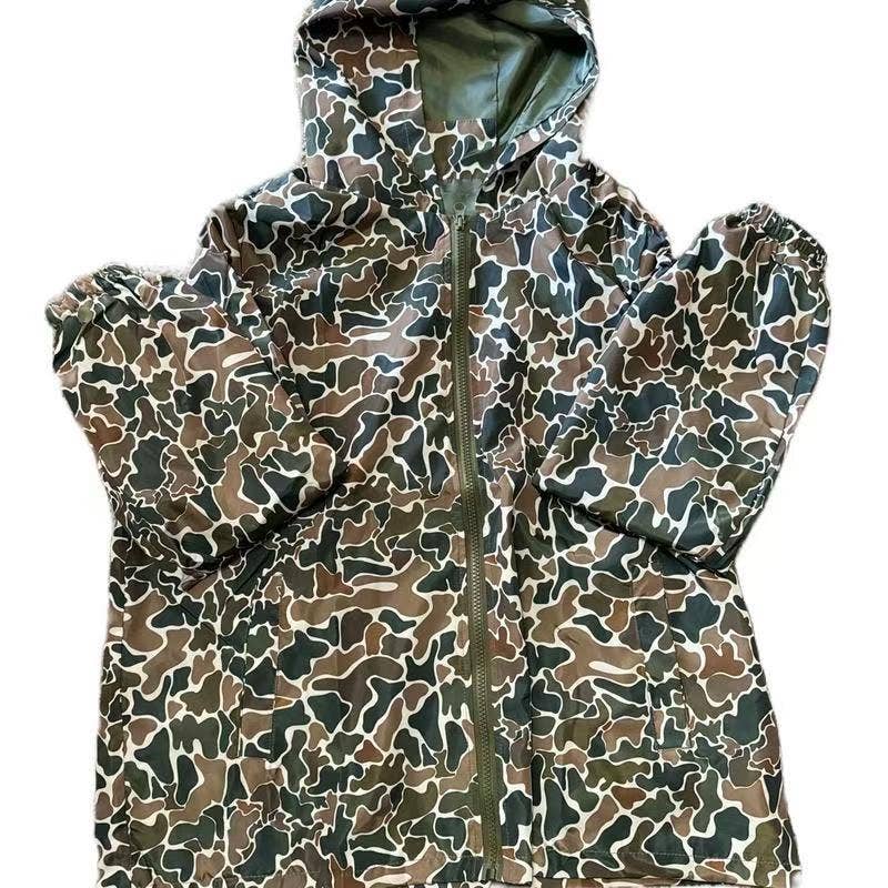 Outdoor Hunting camo windbreaker lightweight jacket