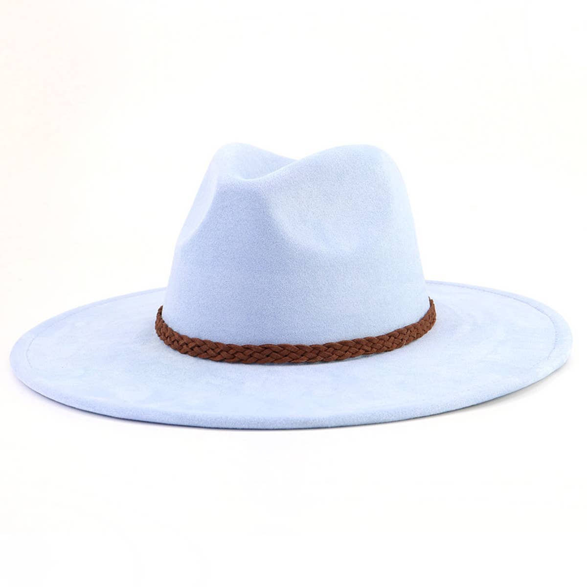 ACCITY-WOMEN AUTUMN AND WINTER WARM BELT PANAMA HAT_CWAH0681