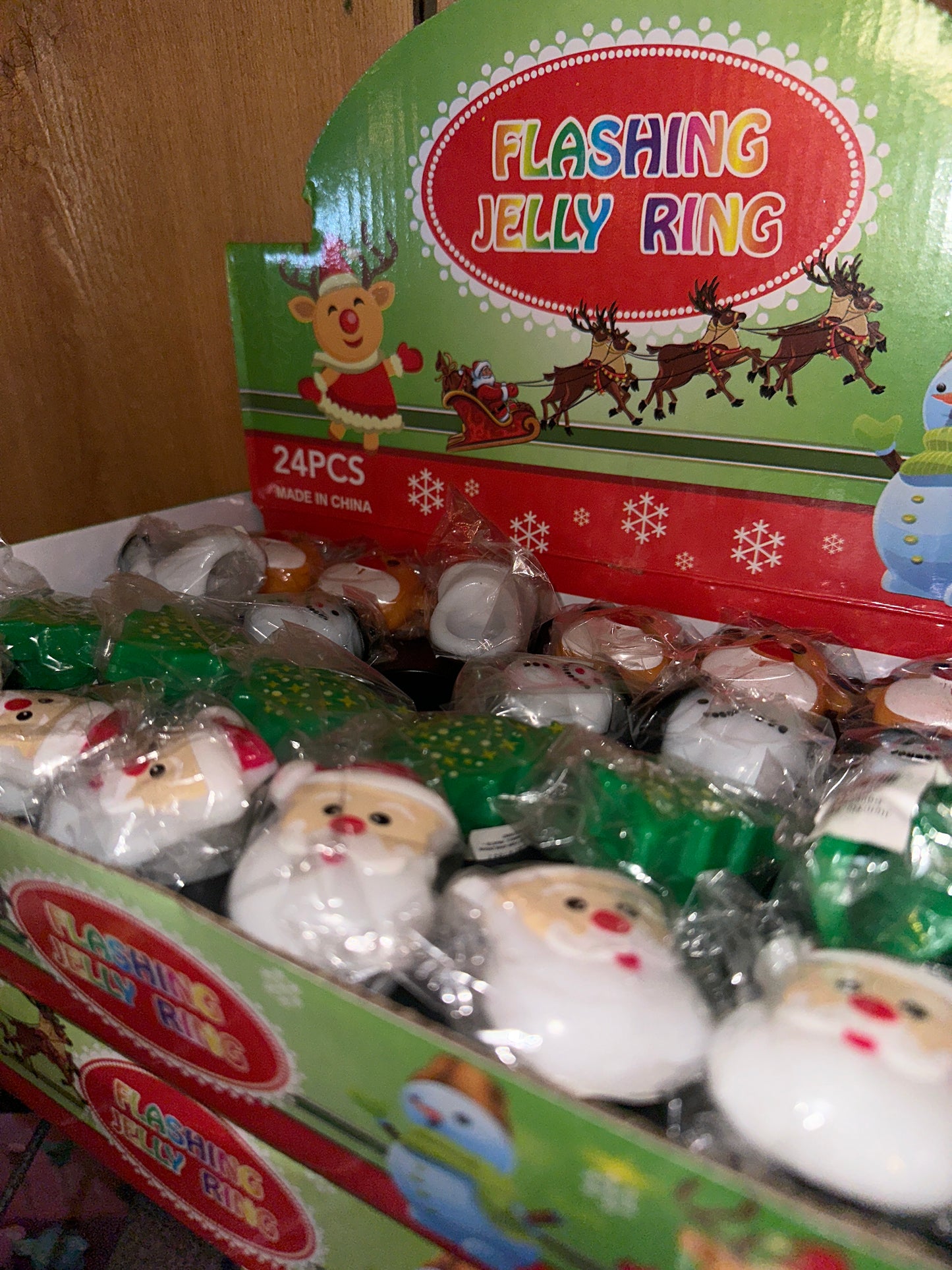 Rings Holiday Light Up Soft Squeeze