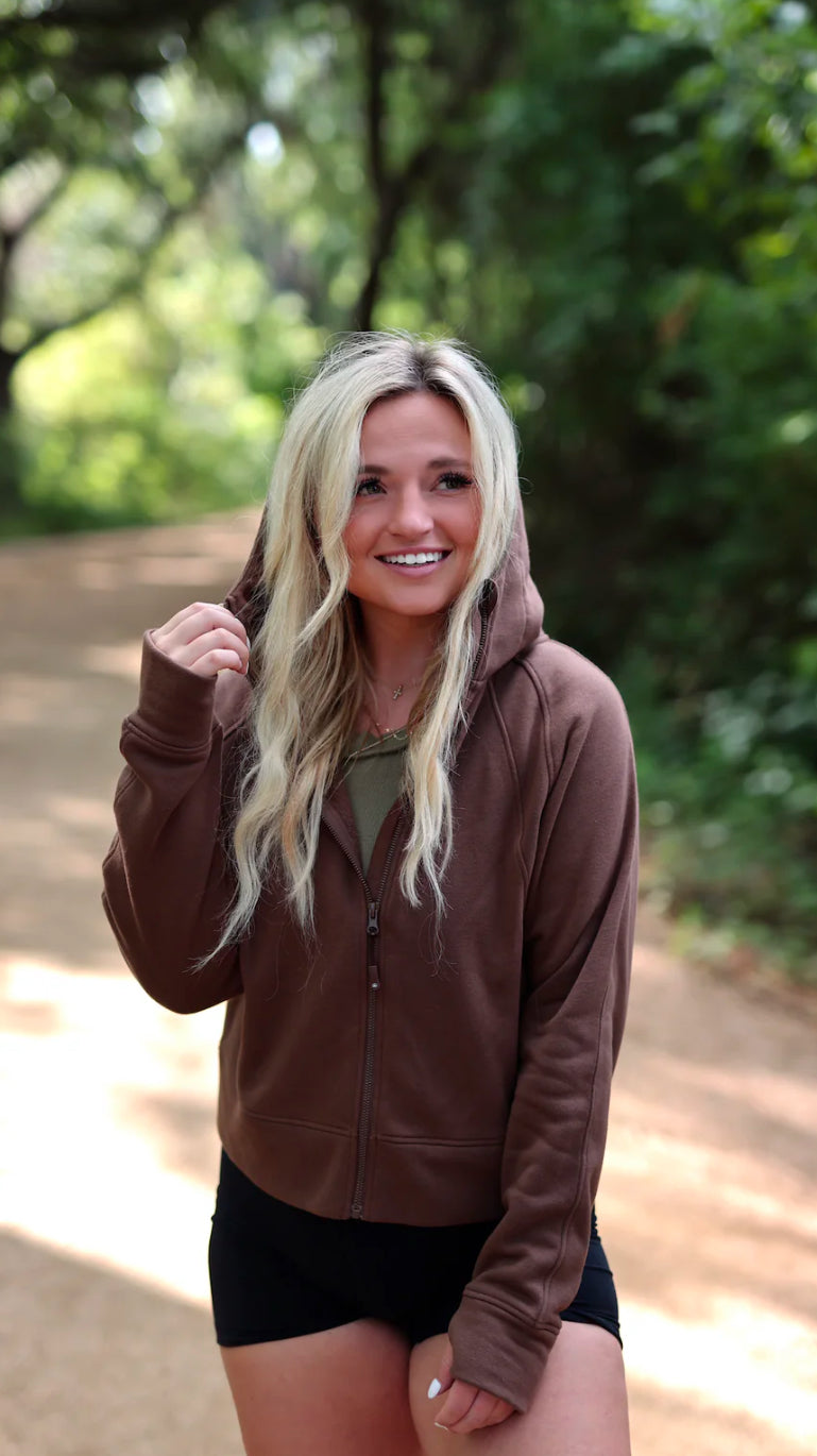JLB-GYM TO TRAIL HOODIE-ESPRESSO