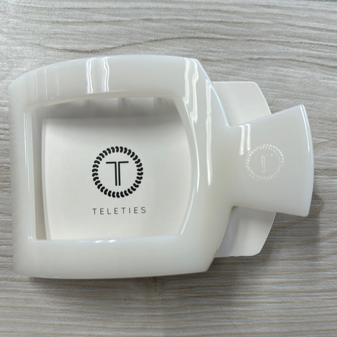 Teletie Large Flat Square Clip