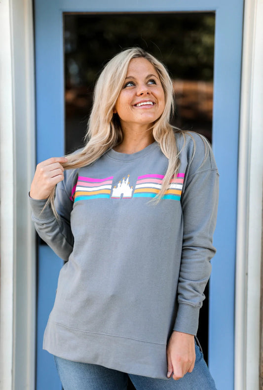 JLB-GRAY CASTLE SWEATSHIRT