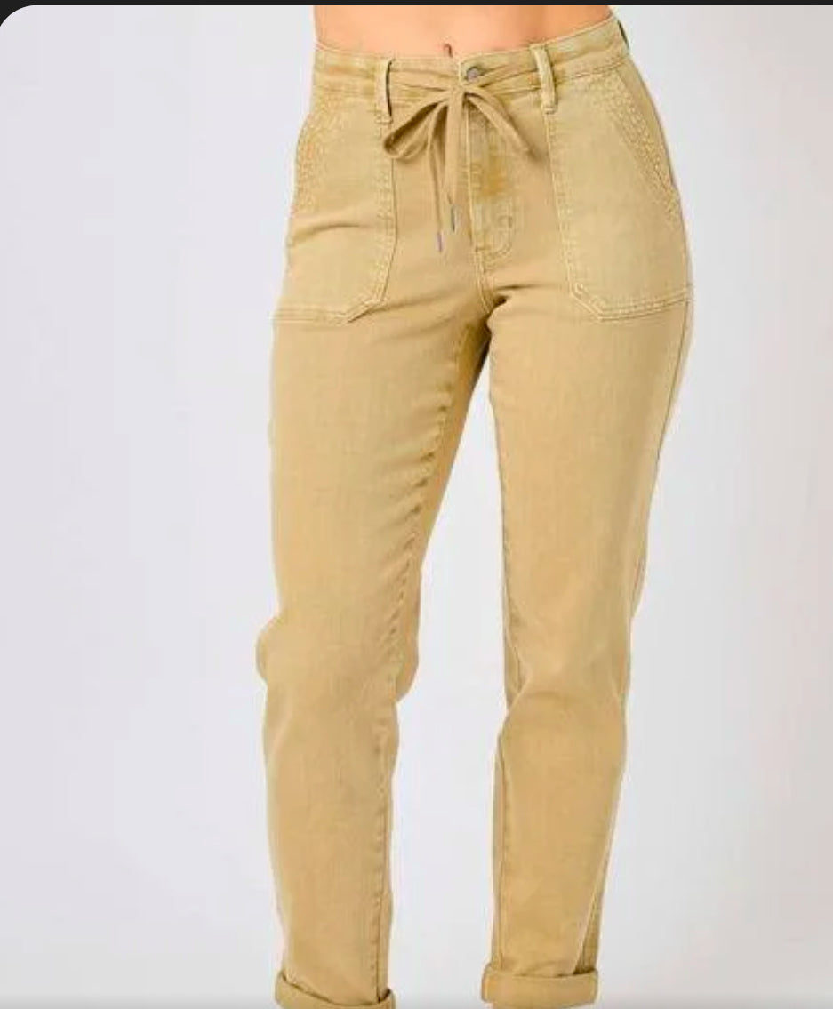 JB 88815 KH HW Garment Dyed Cuffed Jogger