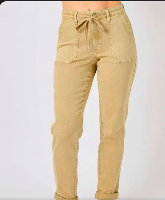 JB 88815 KH HW Garment Dyed Cuffed Jogger