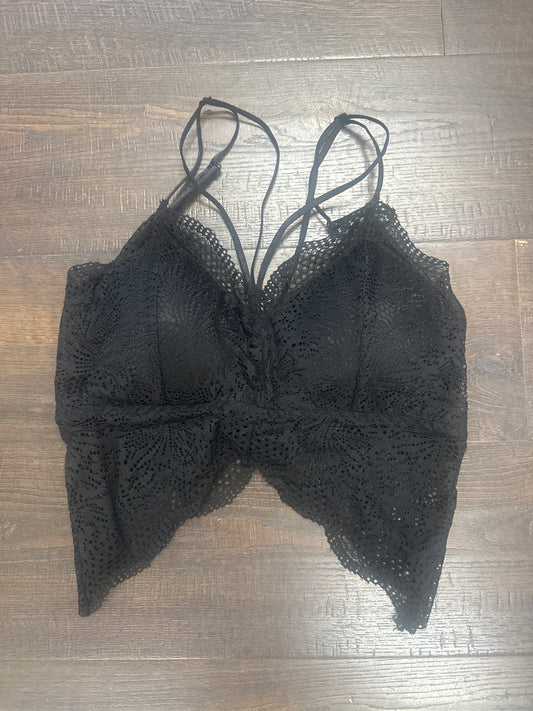 LD Lace Bralette Black