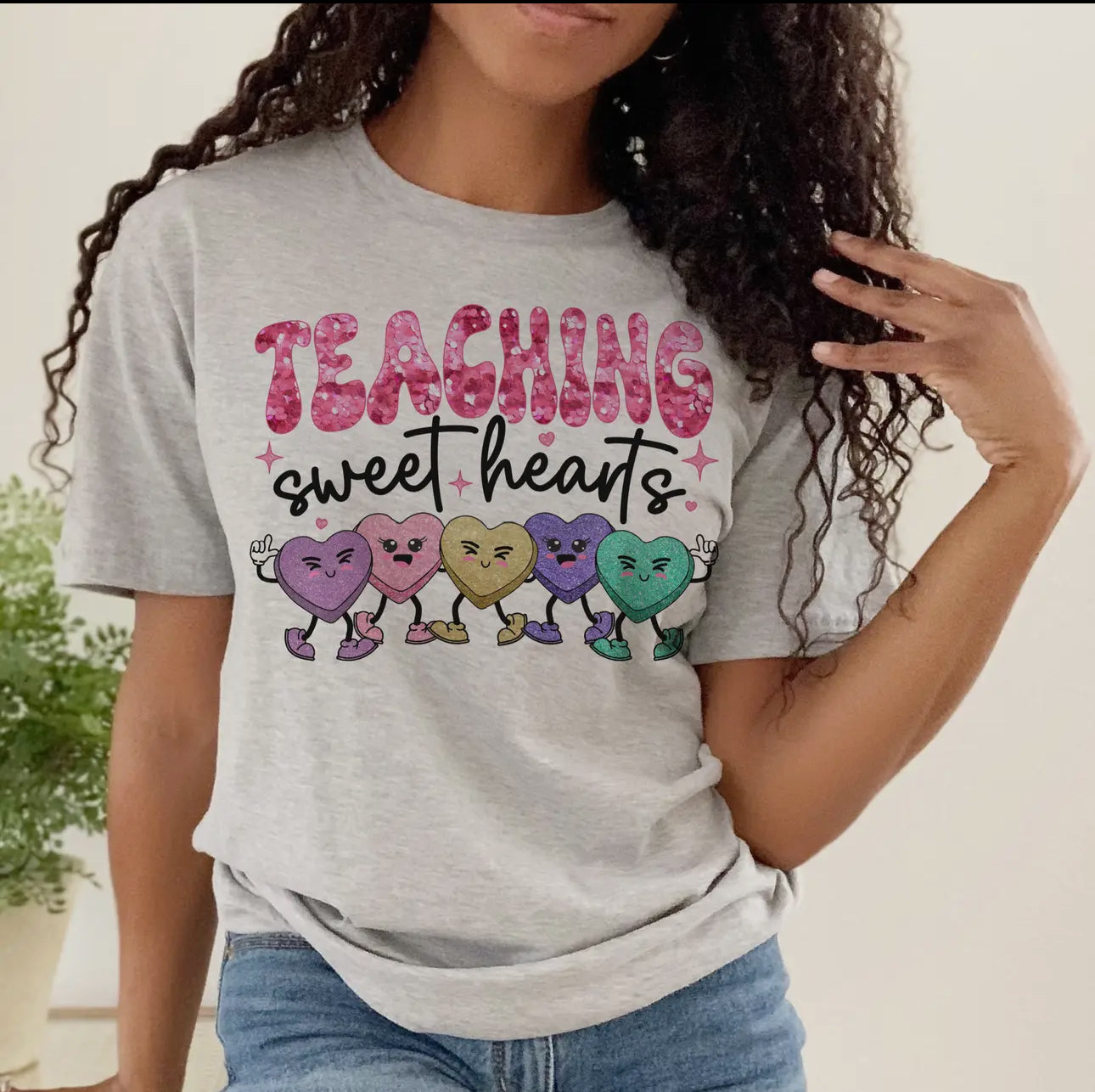 TEACHER SWEETHEARTS CLASSIC VALENTINE HEATHERGRAY
