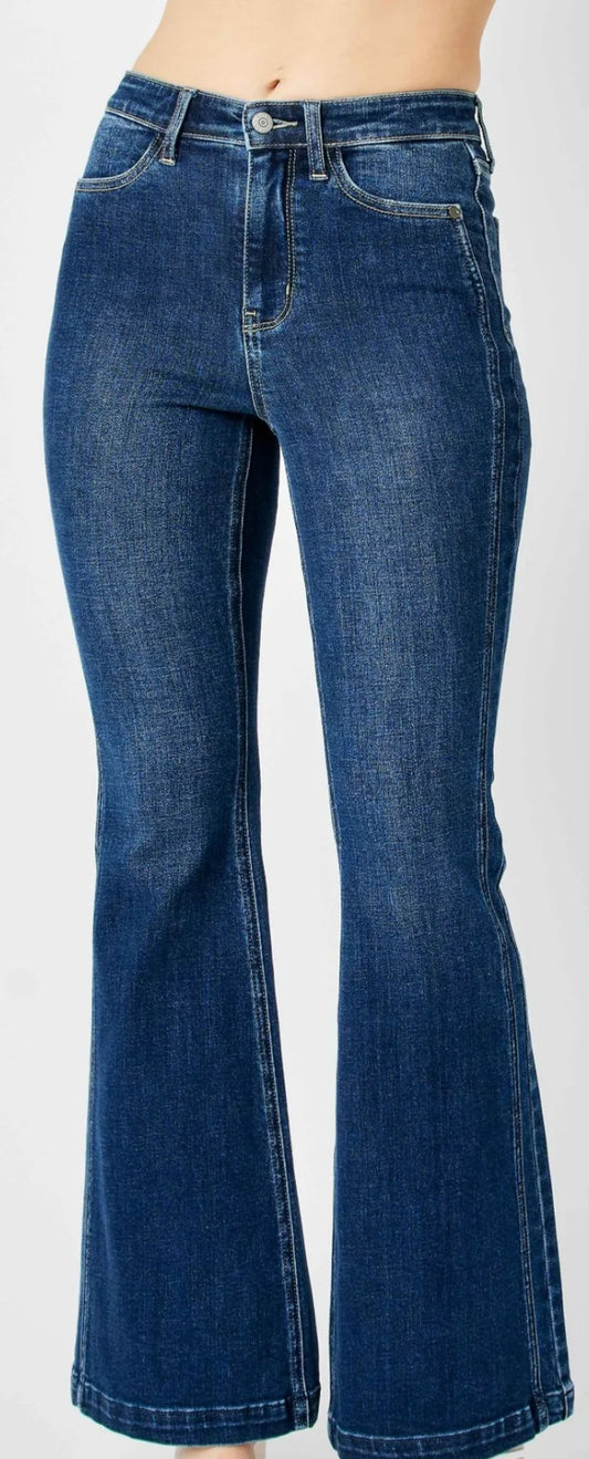 JB 82538 HW Angled Side Seam Detail Flare