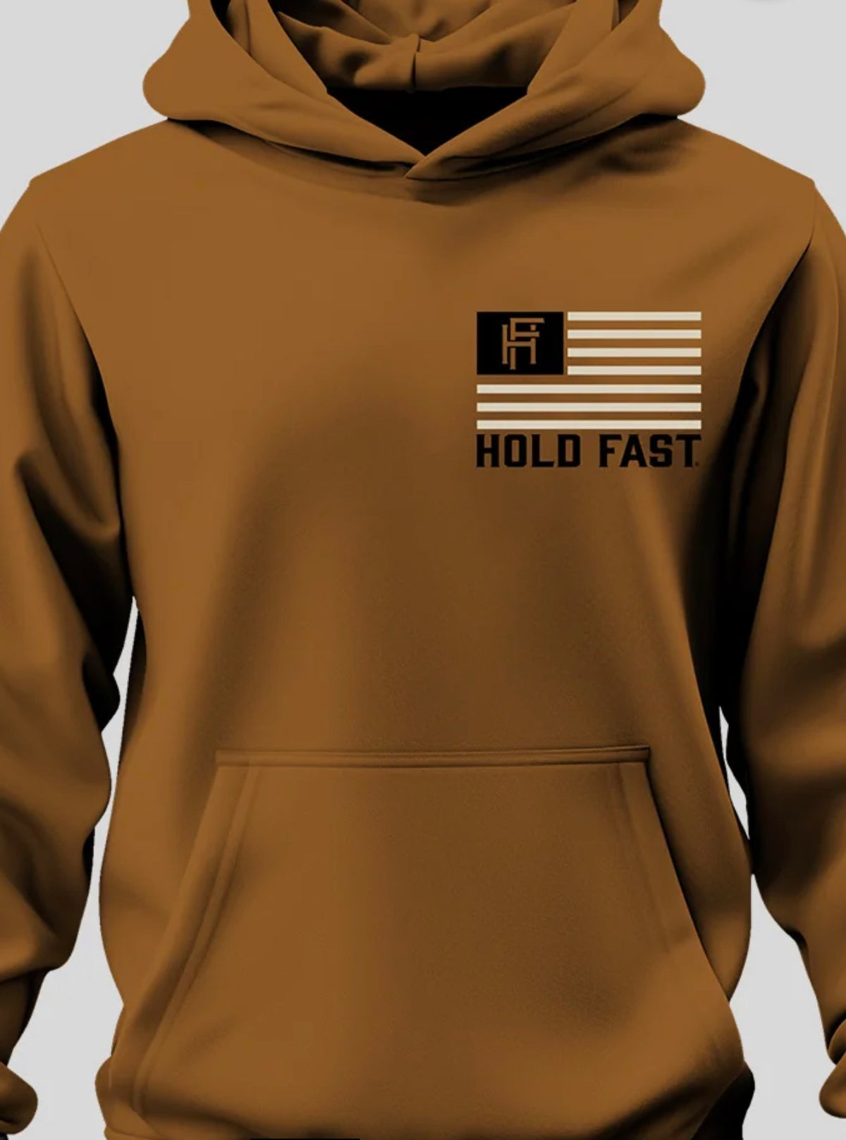 Hold Fast Hoodie Monogram Flag (Interlocking Logo Flag)