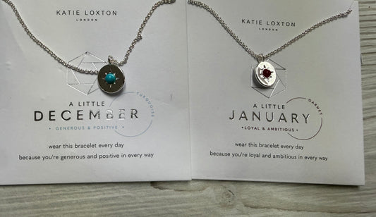 LD Birthstone Necklace