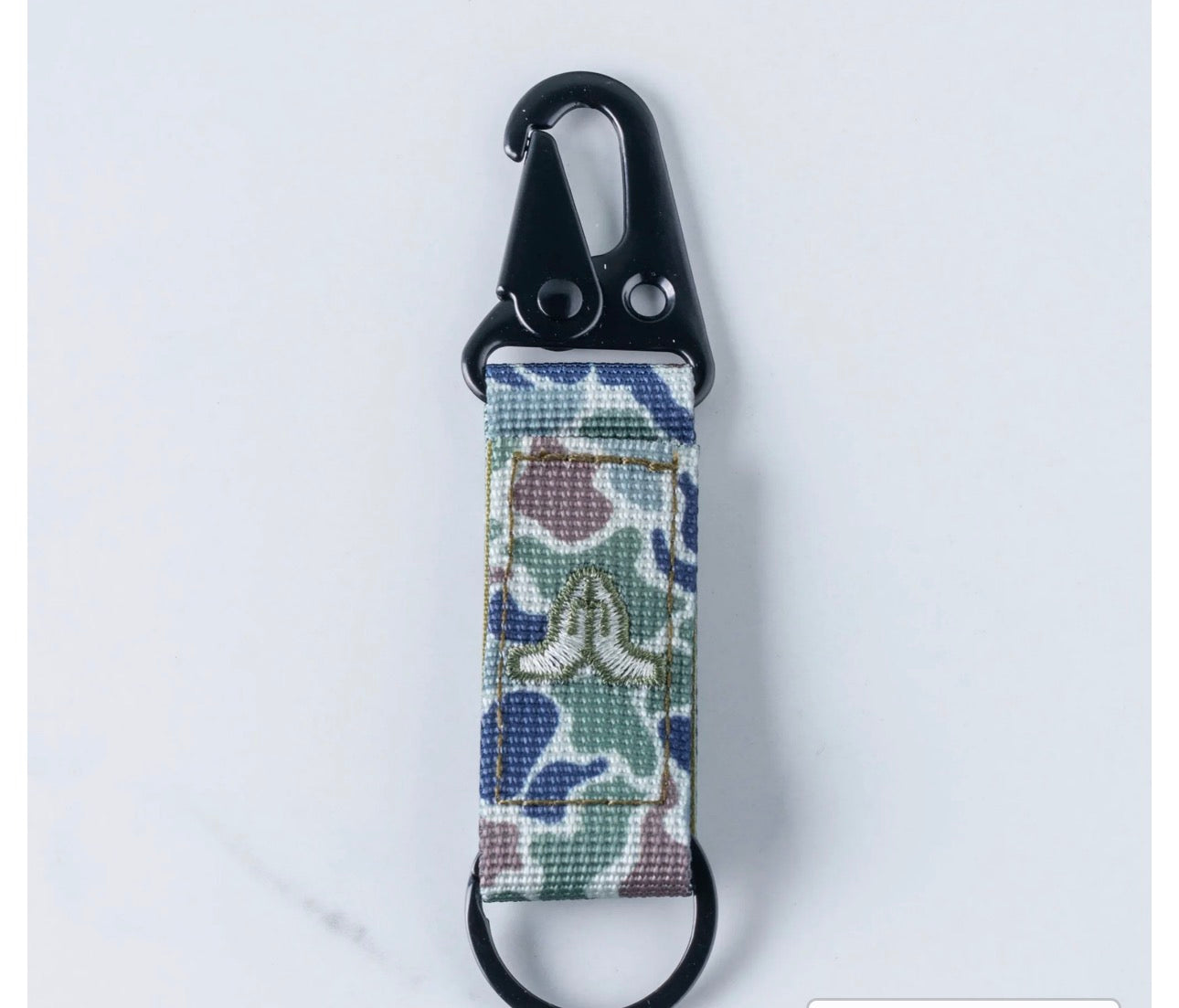 TAP TO PRAY TACTICAL CARABINER KEYCHAIN