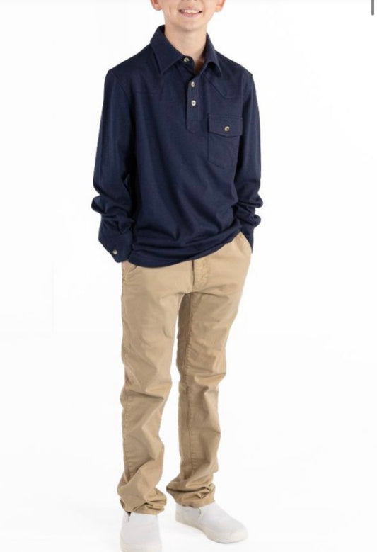 0226-YTH-MN-WST-POLO-LS-NVY