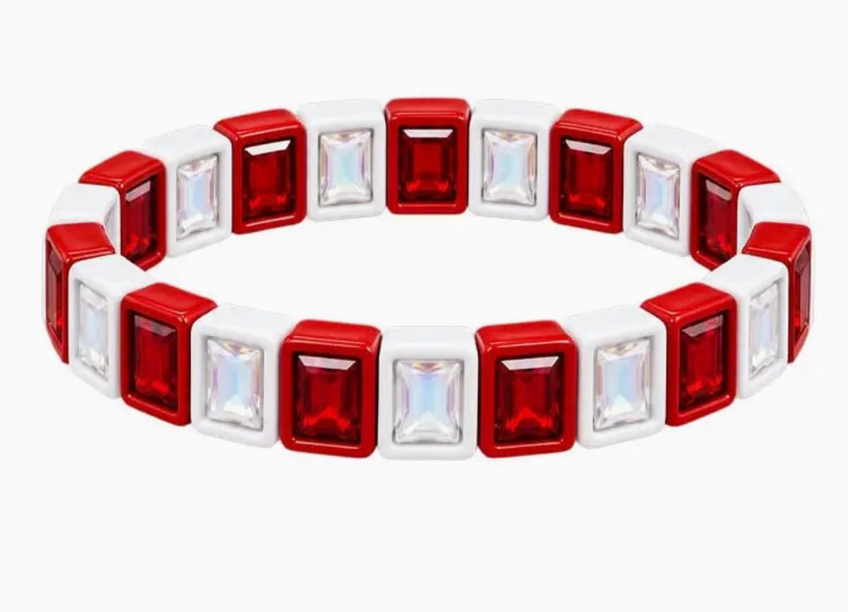 LULU MAC Rhinestone Bracelet