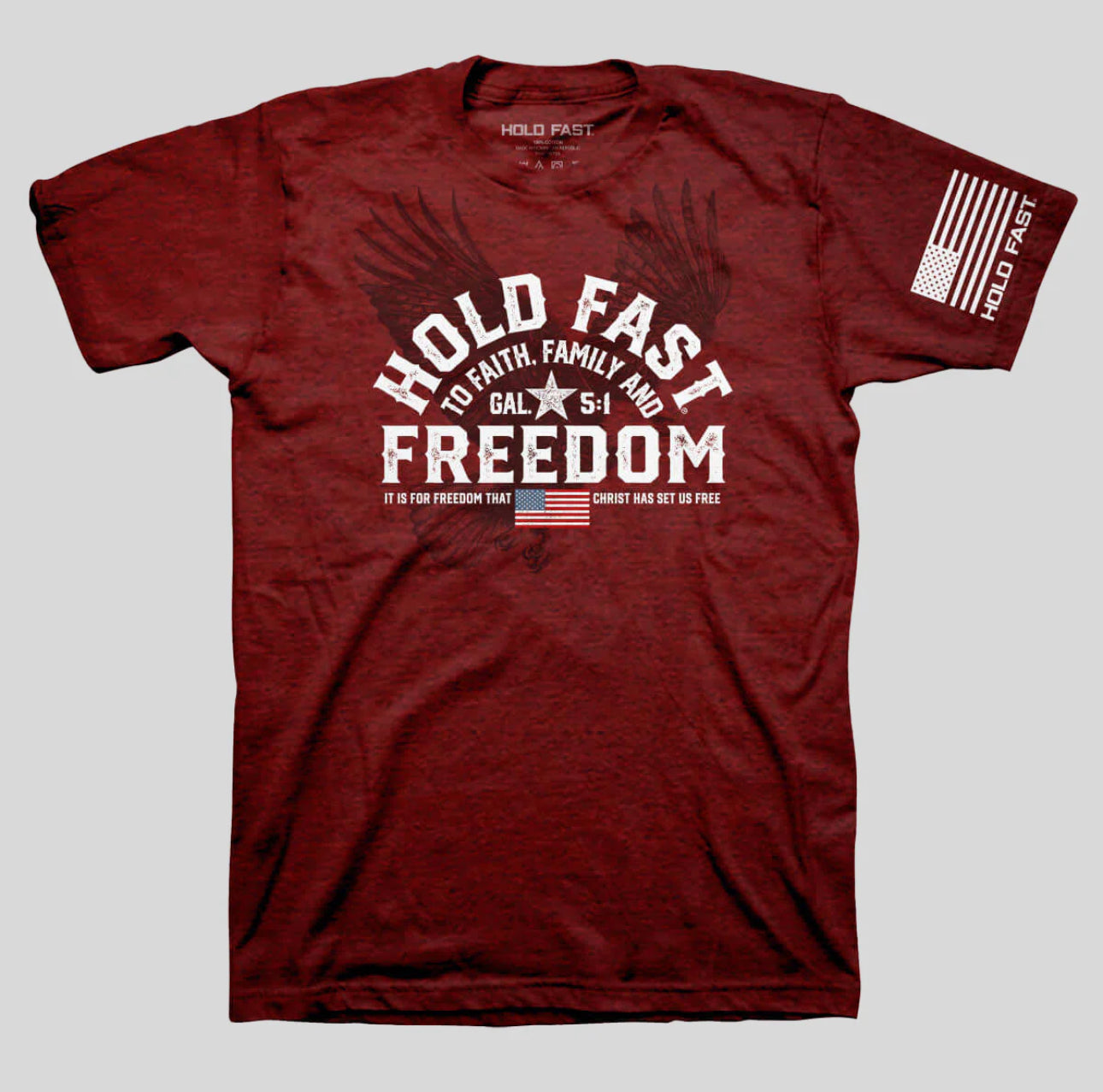 Hold Fast Freedom Eagle Crest