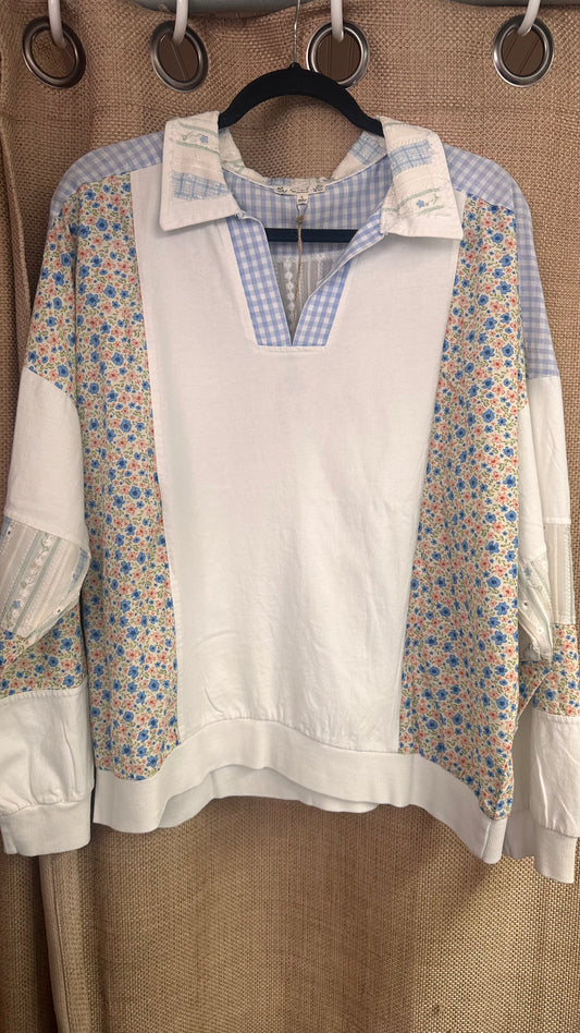 ET28680-Ls print mix mineral wash-white
