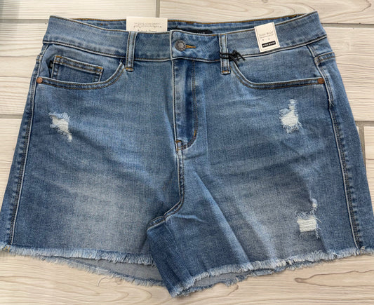 JB 150059 Hi Waist Distressed Shorts