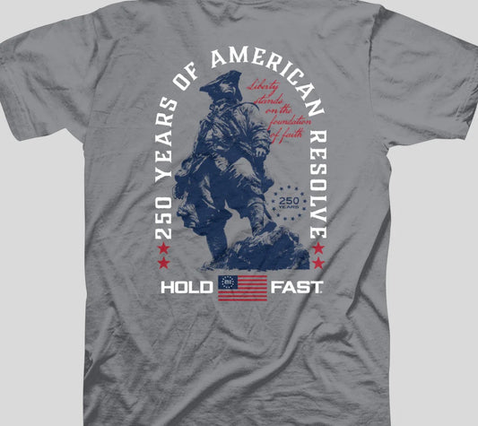 Hold Fast Adult T - Colonial Soldier