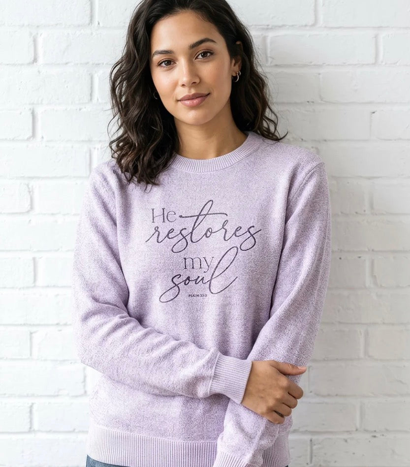 Grace and Truth Sweater Fleece He Restores