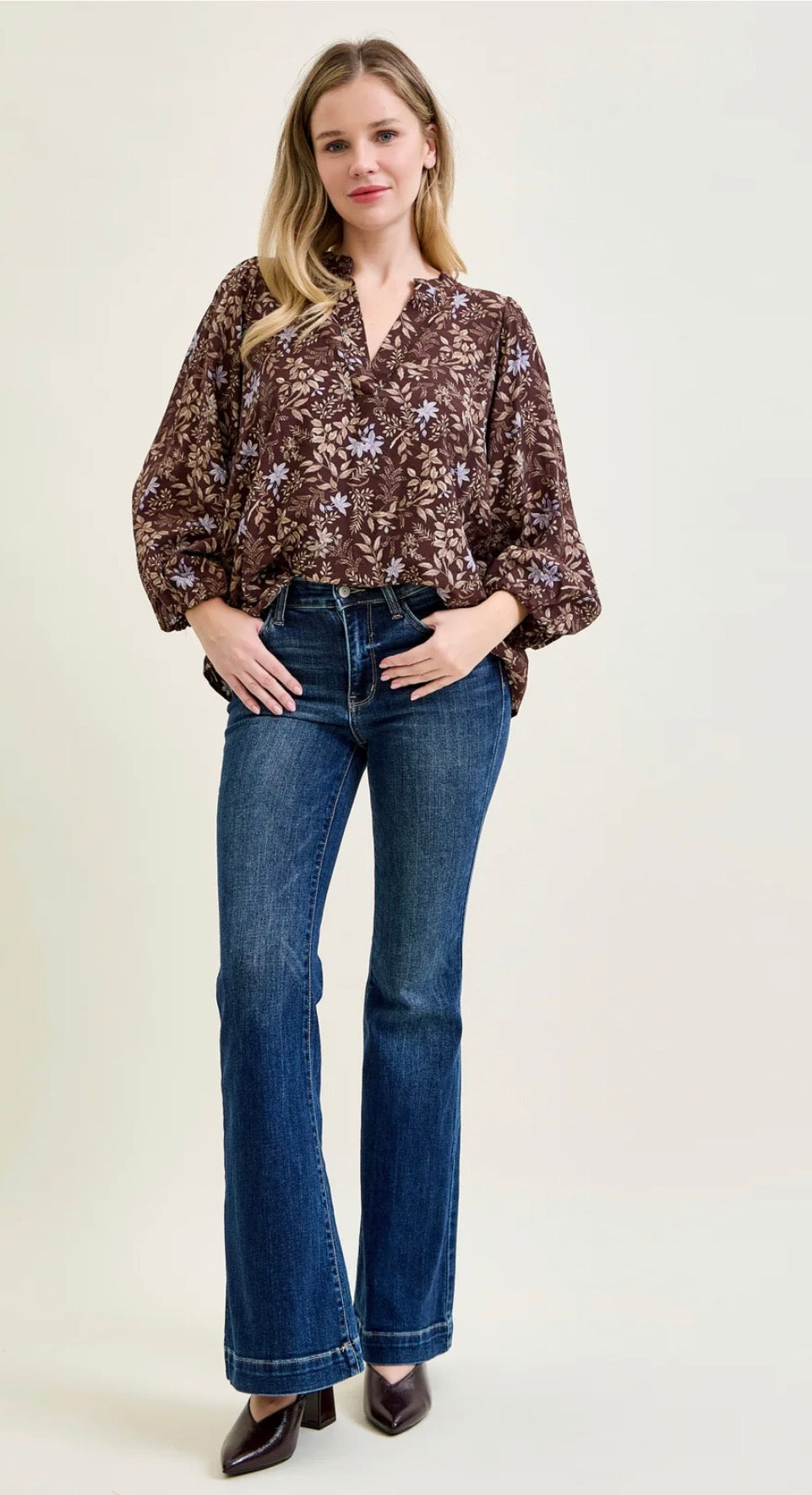 JB 82637 PT REG HW Petite Trouser Flare