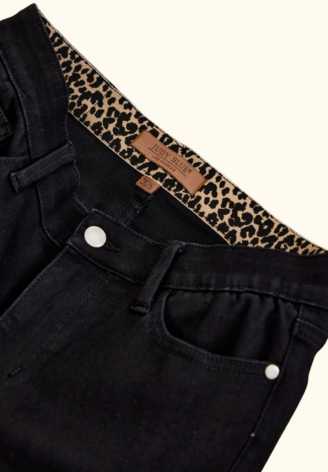JB 881181 JAQUELINE Black Shadow Luxe Flare with Printed Elastic