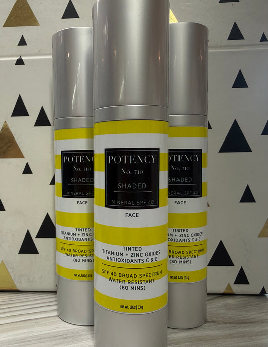 Potency No 710 Shaded SPF 40 Sunscreen