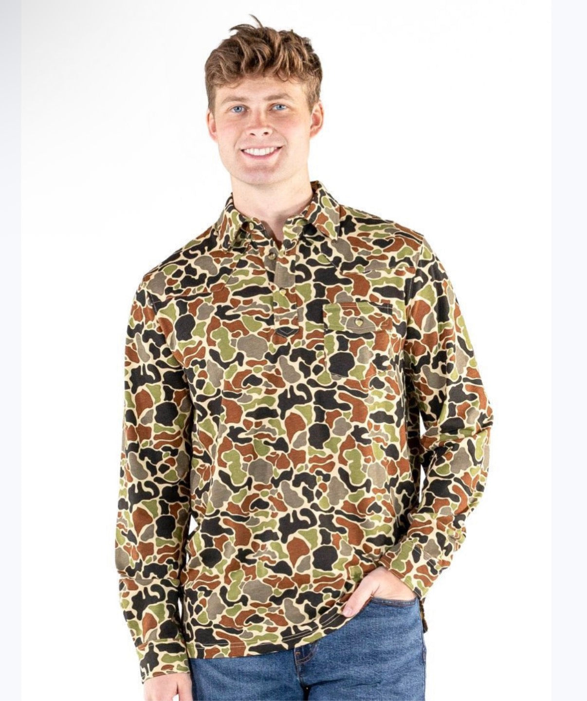 0226-MN-WST-POLO-LS-DKCAMO