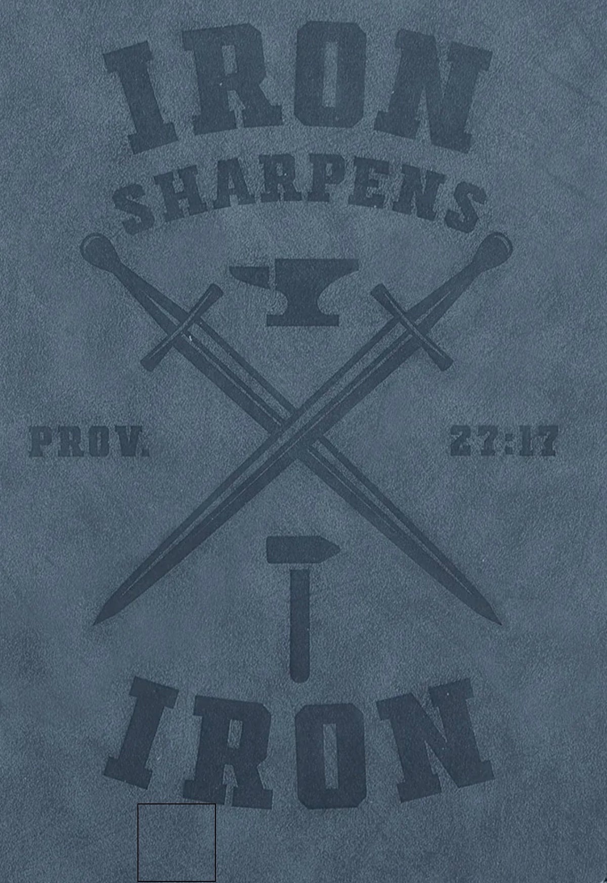 Kerusso Faux Leather Journal Iron Sharpens Iron