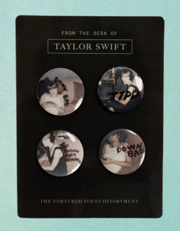 The Tortured Poets Department Pin Set