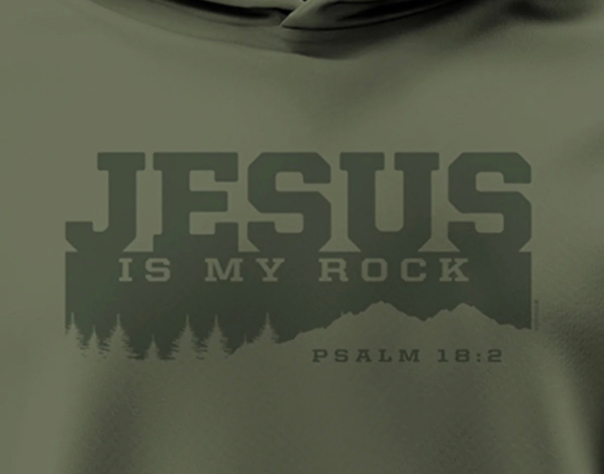 Kerusso Adult Hoodie Jesus Is My Rock