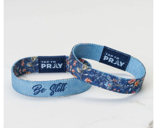 Tap to Pray Wristband- Wildflower