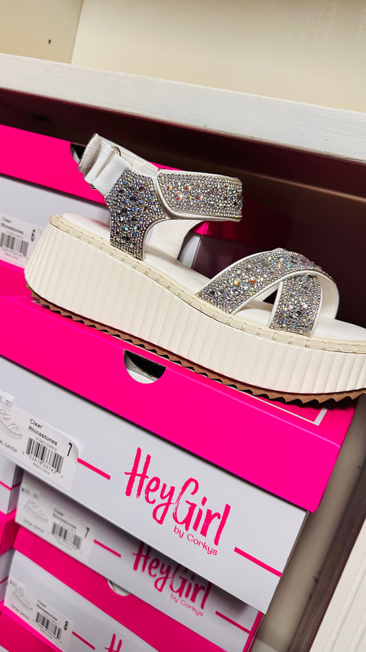 Corkys-TOTAL CATCH Clear Rhinestones