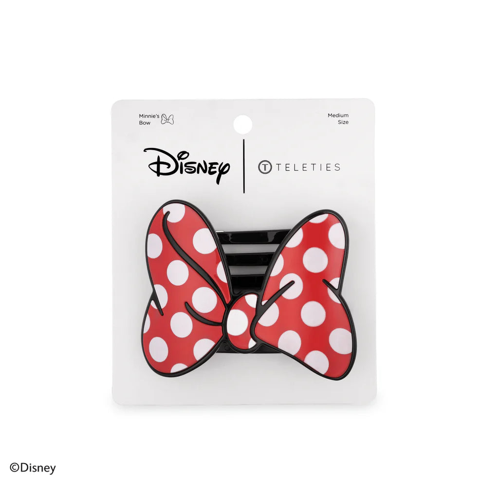 Teleties Disney Minnie’s Bow Flat Hair Clip Medium