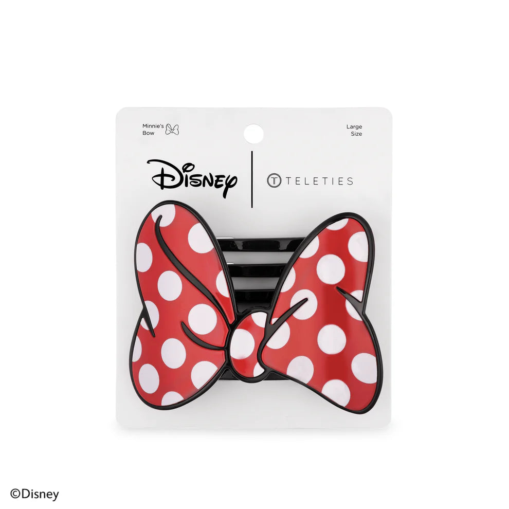 Teleties Disney Minnie’s Bow Flat Hair Clip Large